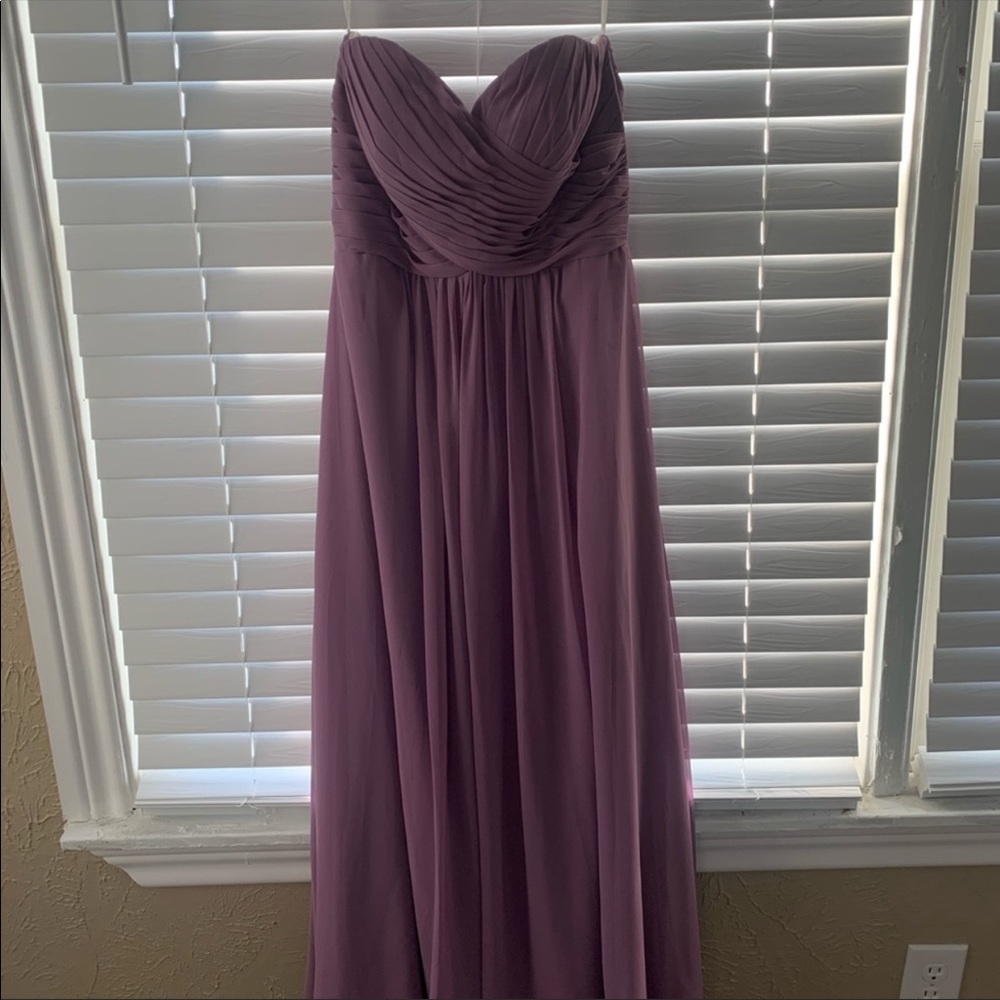 Azazie Wisteria Strapless Dress